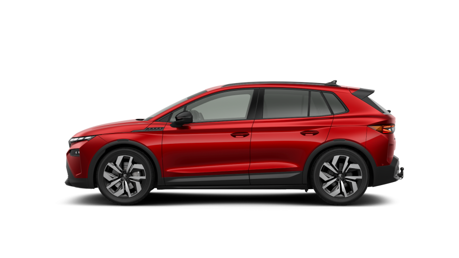 Škoda Elroq, 82 kWh 210 kW 1° převodovka, barva červená