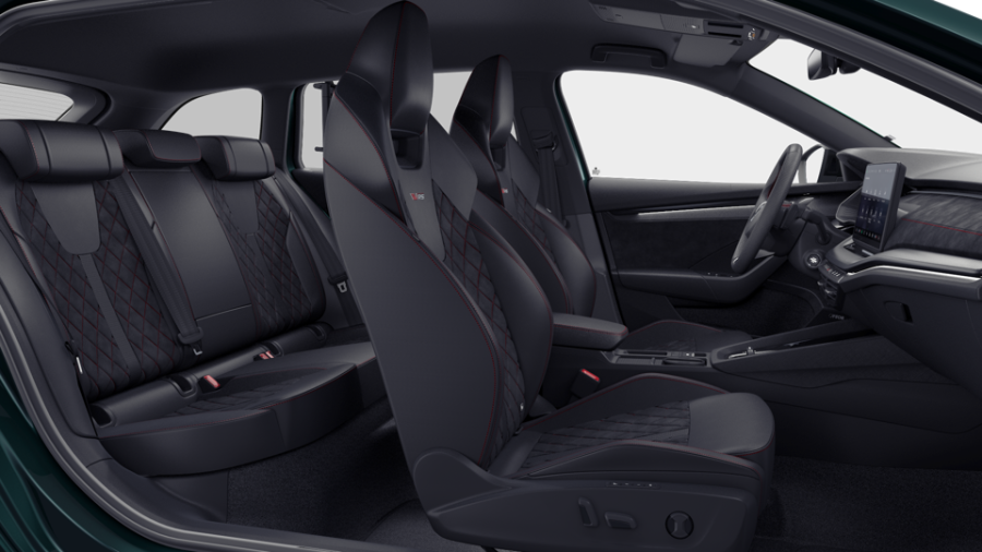 Škoda Octavia, 2,0 TSI 195 kW 7° automatická DSG, barva zelená