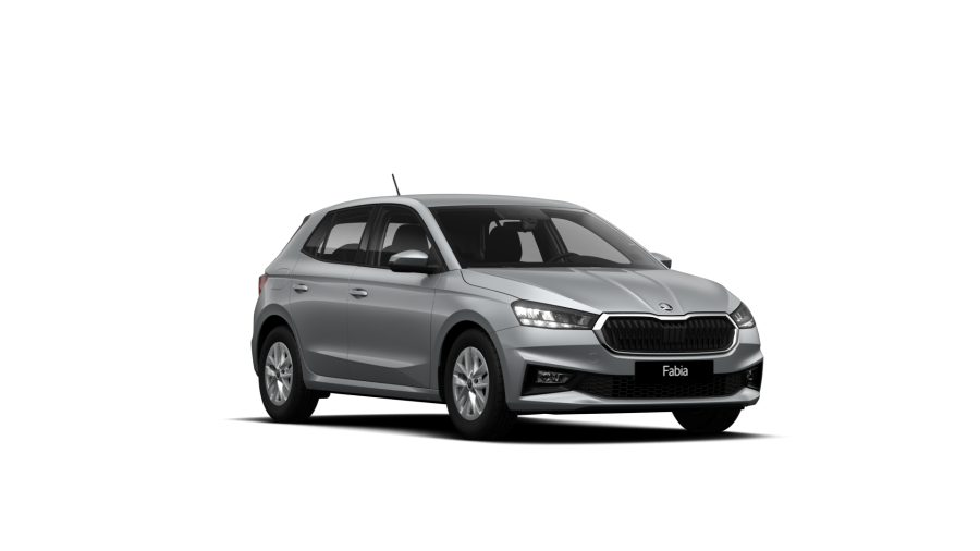 Škoda Fabia, 1,0 MPI 59 kW 5-stup. mech., barva stříbrná