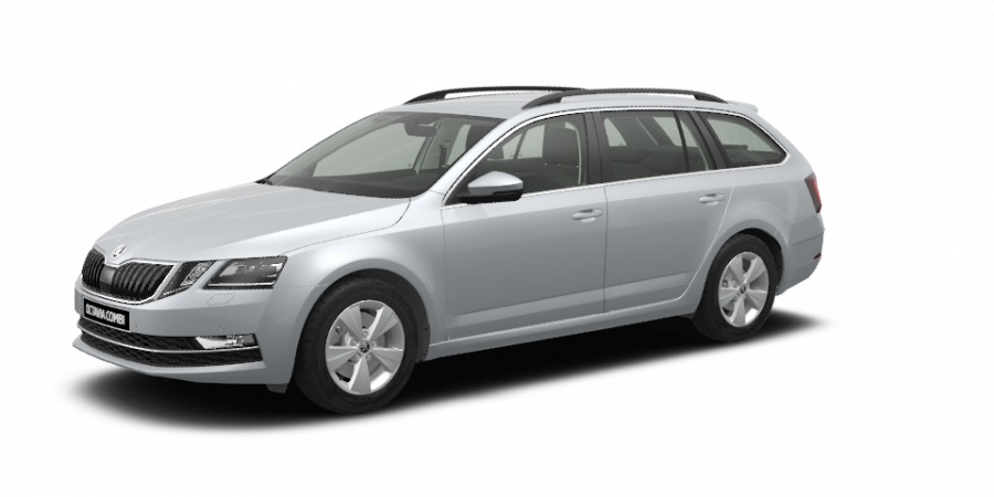 Škoda Octavia, 2,0 TDI 110 kW 6-speed mech., barva stříbrná