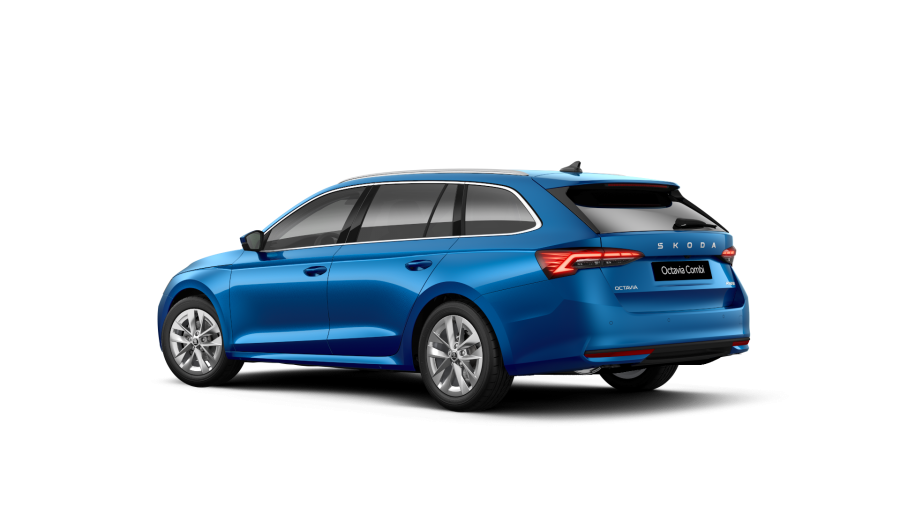 Škoda Octavia, 1,5 TSI m-HEV 85 kW 7° automatická DSG, barva modrá