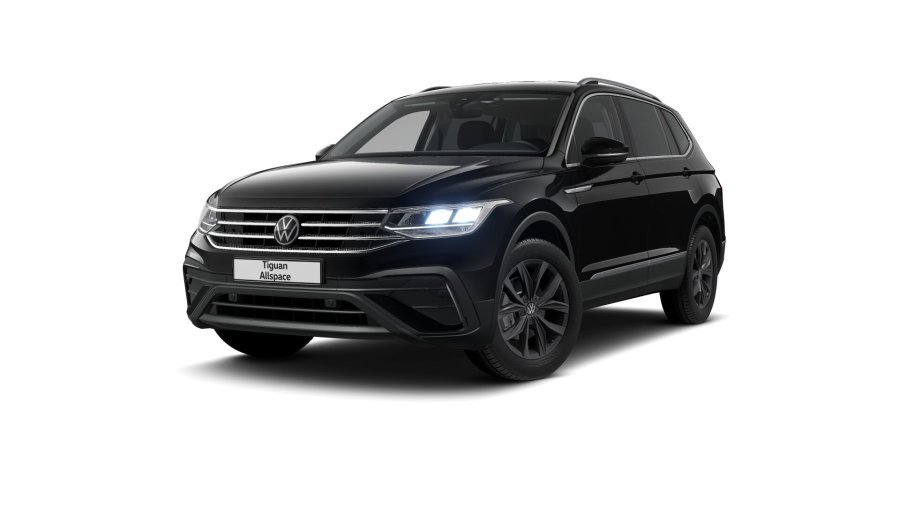 Volkswagen Tiguan Allspace, Allspace Life 1,5 TSI 110 kW 7DSG, barva černá