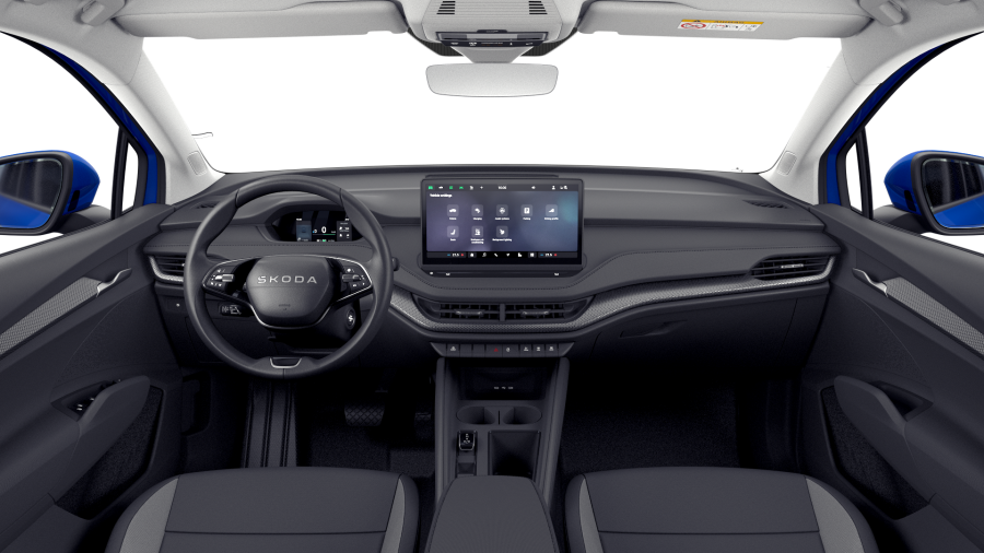 Škoda Elroq, 55 kWh 125 kW 1° převodovka, barva modrá