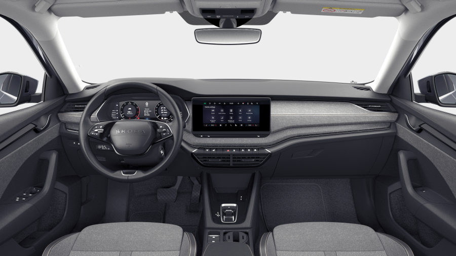 Škoda Octavia, 1,5 TSI m-HEV 110 kW 7° automatická DSG, barva šedá