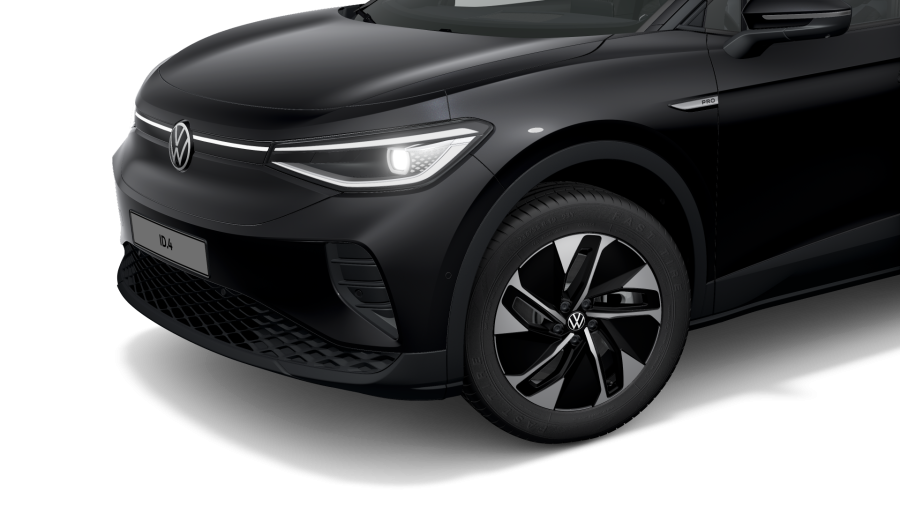Volkswagen ID.4, ID.4 Pro Performance 150 kW, kap. 77 kWh, barva černá