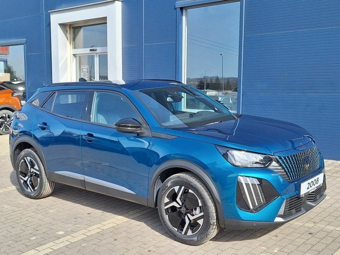 Peugeot 2008, Peugeot 2008 ALLURE PureTech 100  MAN6, barva modrá
