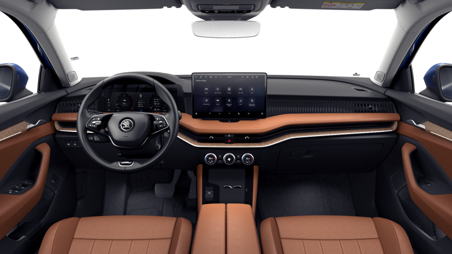 Škoda Superb, 2,0 TDI 142 kW 7-stup. automat. 4x4, barva modrá