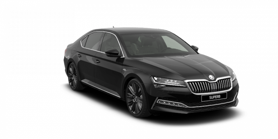 Škoda Superb, 2,0 TDI 147 kW 7-stup. automat. 4x4, barva černá