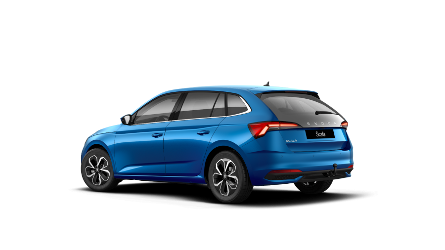 Škoda Scala, 1,0 TSI 85 kW 7° automatická DSG, barva modrá