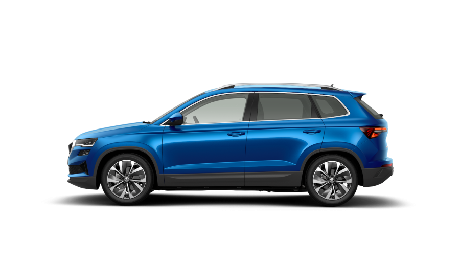Škoda Karoq, 1,5 TSI 110 kW 7° automatická DSG, barva modrá