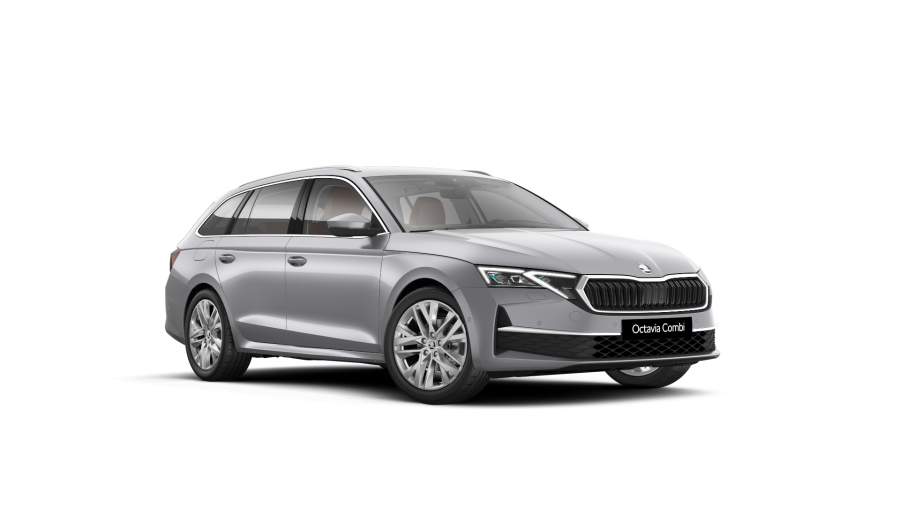 Škoda Octavia, 2,0 TDI 110 kW 7° automatická DSG, barva stříbrná