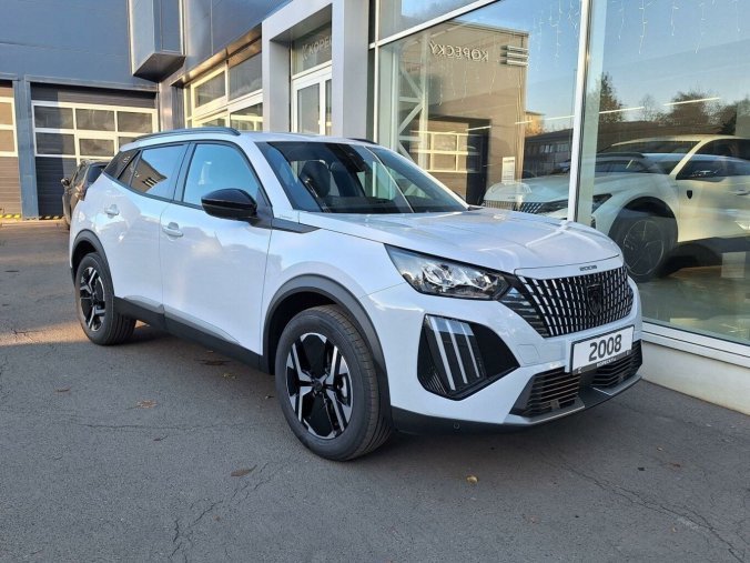 Peugeot 2008, Peugeot 2008 ALLURE 1.2 PT 130K EAT8, barva bílá