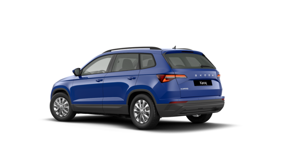 Škoda Karoq, 2,0 TDI 85 kW 6° manuální, barva modrá