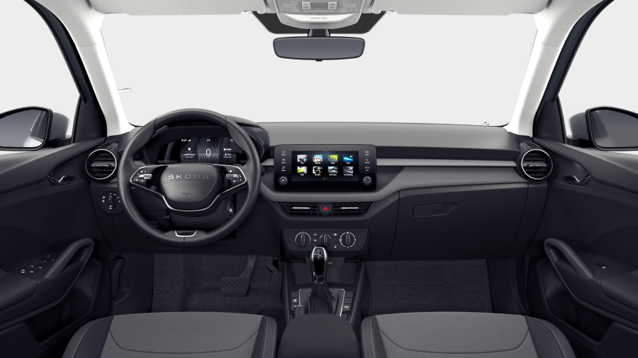 Škoda Fabia, 1,0 TSI 85 kW 7° automatická DSG, barva stříbrná