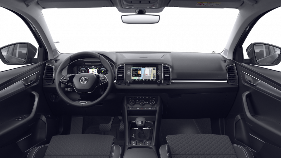 Škoda Karoq, 2,0 TDI 110 kW 7-stup. automat. 4x4, barva černá