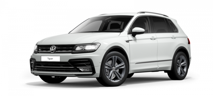 Volkswagen Tiguan, Maraton Edition 2,0 TDI 4M 7DSG, barva bílá