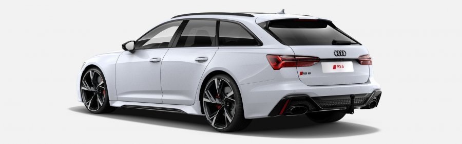 Audi A6, RS6 Avant TFSI 441 kW quattro, barva bílá
