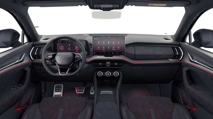 Škoda Kodiaq, 2,0 TSI 195 kW 7° automatická DSG 4x4, barva černá