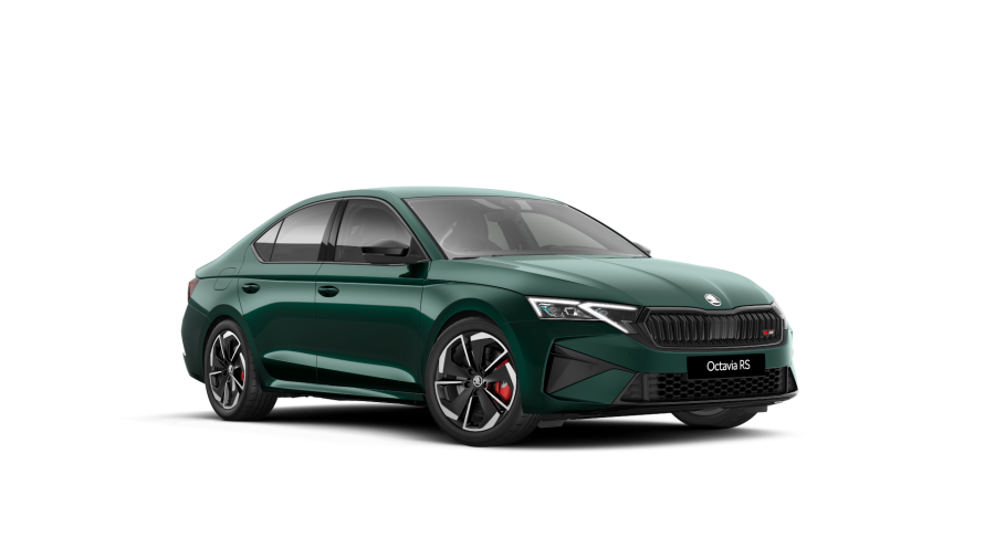 Škoda Octavia, 2,0 TSI 195 kW 7° automatická DSG, barva zelená