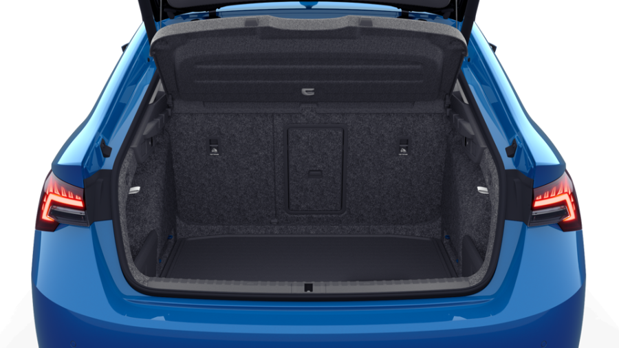 Škoda Octavia, 1,5 TSI m-HEV 110 kW 7° automatická DSG, barva modrá