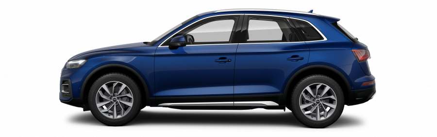 Audi Q5, Q5 Advanced 40 TDI 150kW quattro, barva modrá