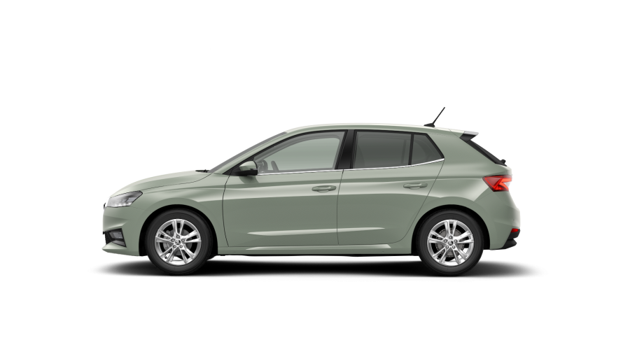 Škoda Fabia, 1,0 TSI 70 kW 5° manuální, barva zelená
