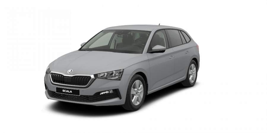 Škoda Scala, 1,6 TDI 85 kW 6-stup. mech., barva šedá