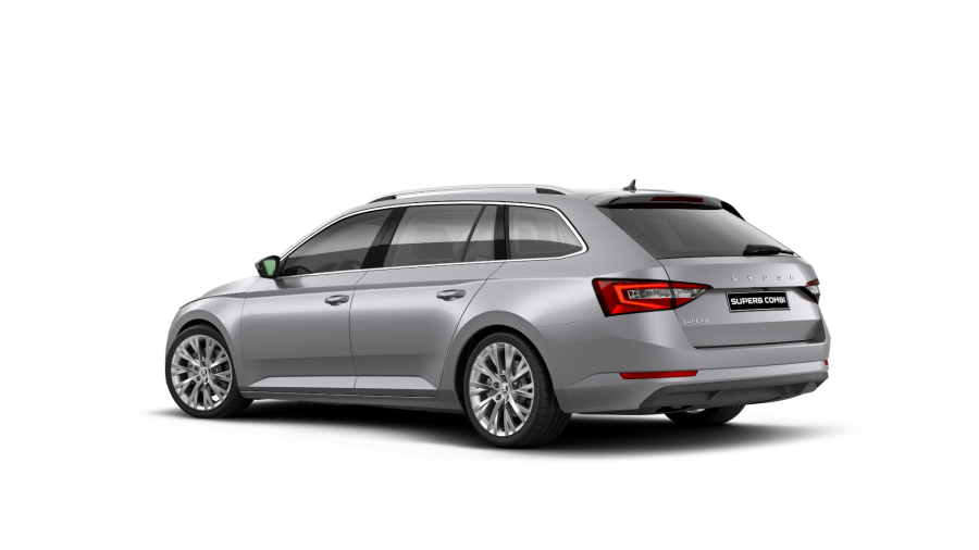 Škoda Superb, 2,0 TDI 110 kW 7-stup. automat., barva stříbrná