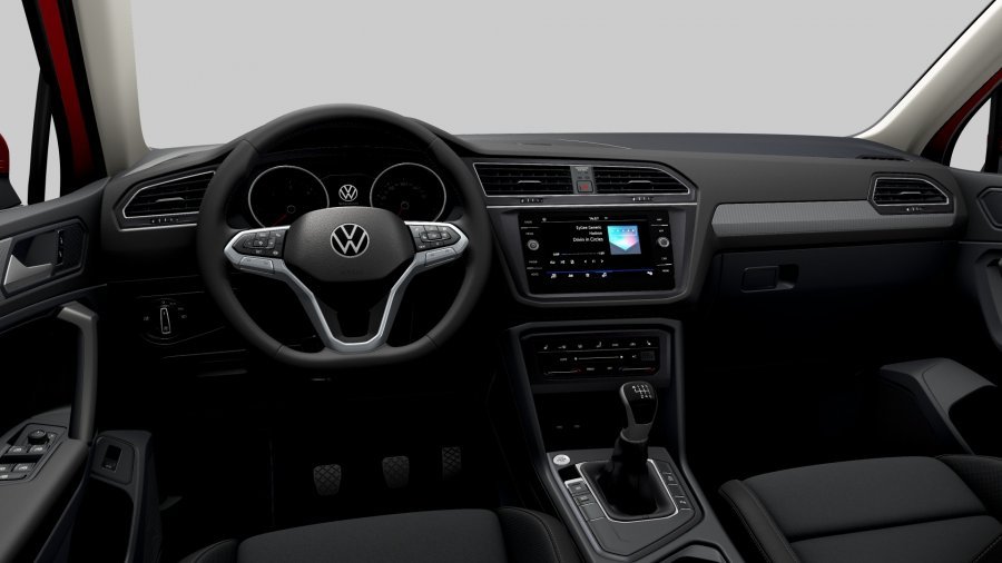 Volkswagen Tiguan, Tiguan Life 2,0 TDI 110 kW 6G, barva červená