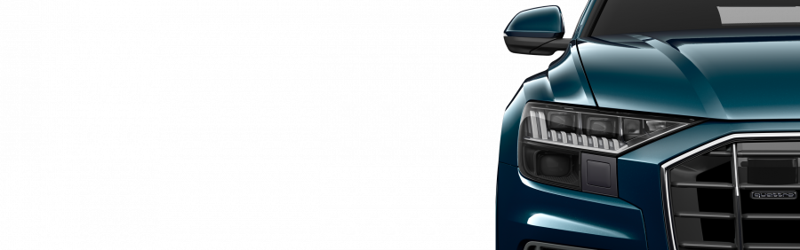 Audi Q8, Q8 50 TDI quattro, barva modrá