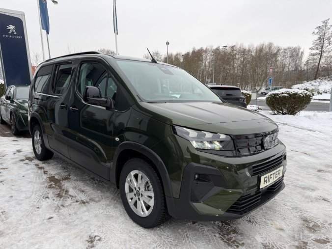 Peugeot Rifter, Peugeot Rifter LONG ALLURE BlueHDi 130k MAN6, barva zelená