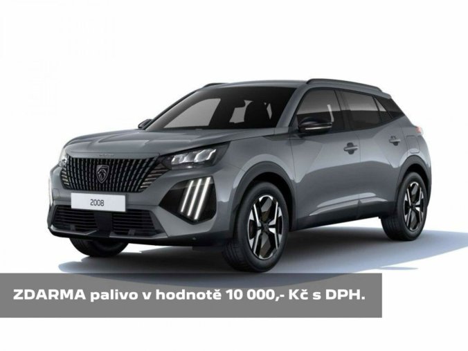 Peugeot 2008, Peugeot 2008 ALLURE PureTech 100 S&S MAN6, barva šedá