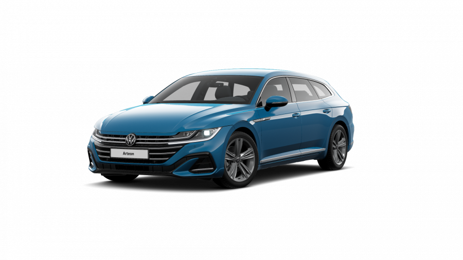 Volkswagen Arteon Shooting Brake, Arteon SB R-Line 2,0 TDI 7DSG, barva modrá