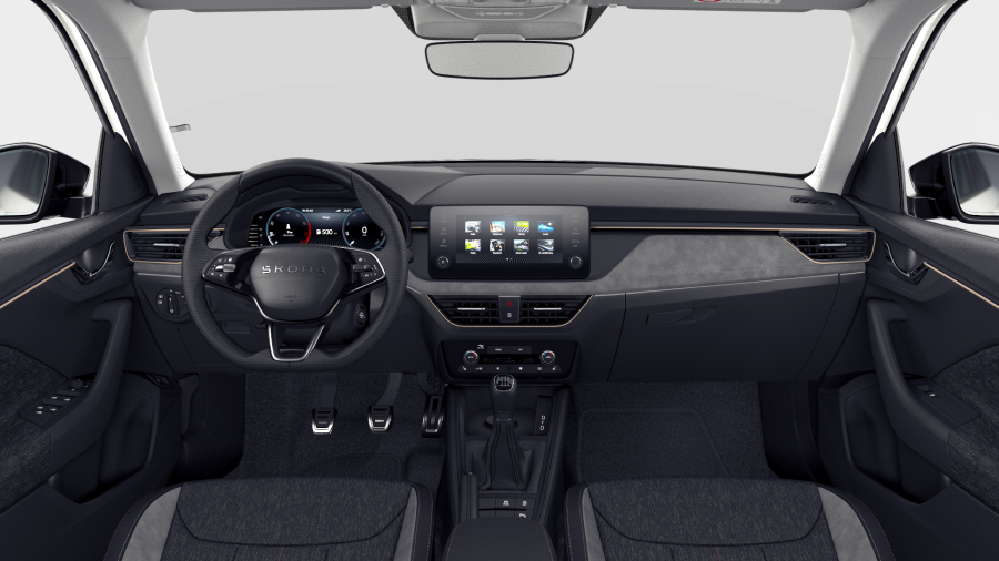 Škoda Kamiq, 1,0 TSI 85 kW 6-stup. mech., barva bílá