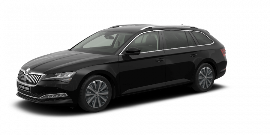 Škoda Superb, 2,0 TDI 110 kW 6-stup. mech., barva černá