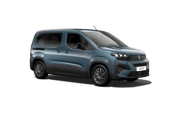 Peugeot Rifter, Peugeot Rifter 1,5 LONG ALLURE BHDi 130 S&S M, barva modrá