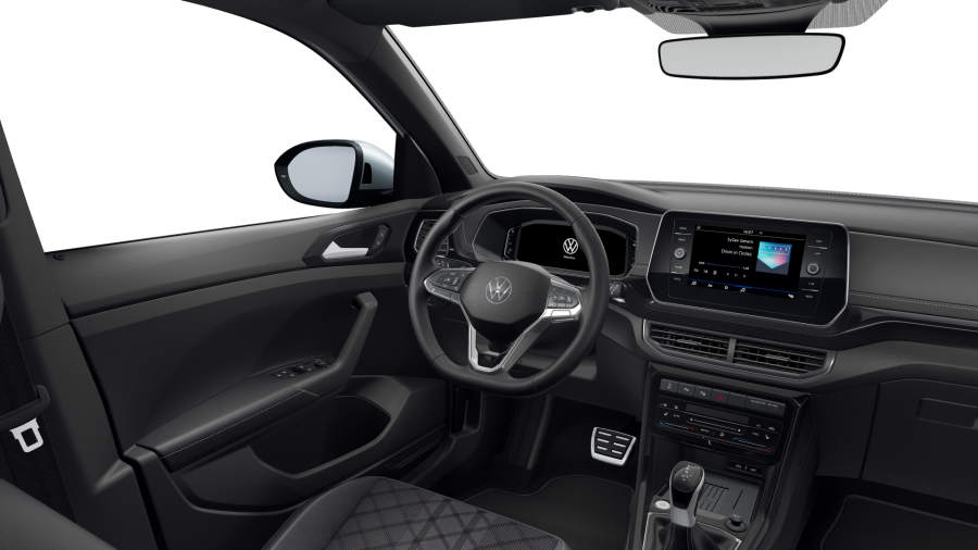 Volkswagen T-Cross, T-Cross R-Line People1.5 TSI 110 kW 7DSG, barva stříbrná
