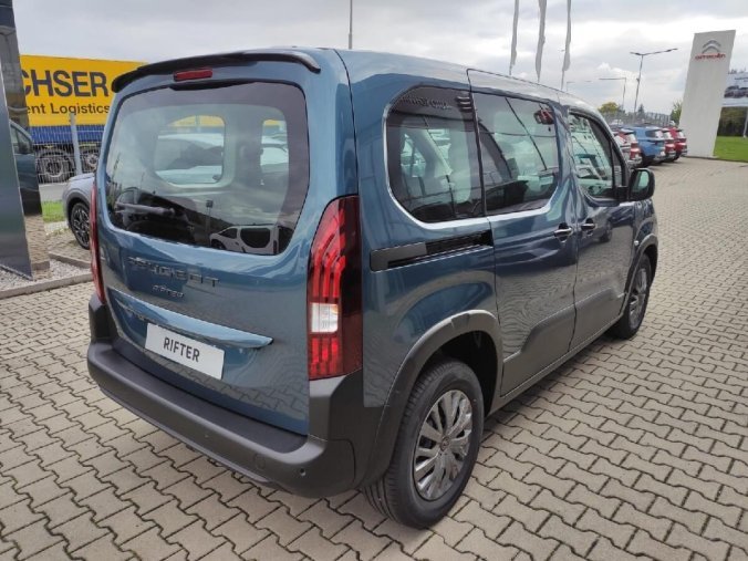 Peugeot Rifter, Peugeot Rifter ALLURE 1.2i 110k MAN6 BENZIN, barva modrá