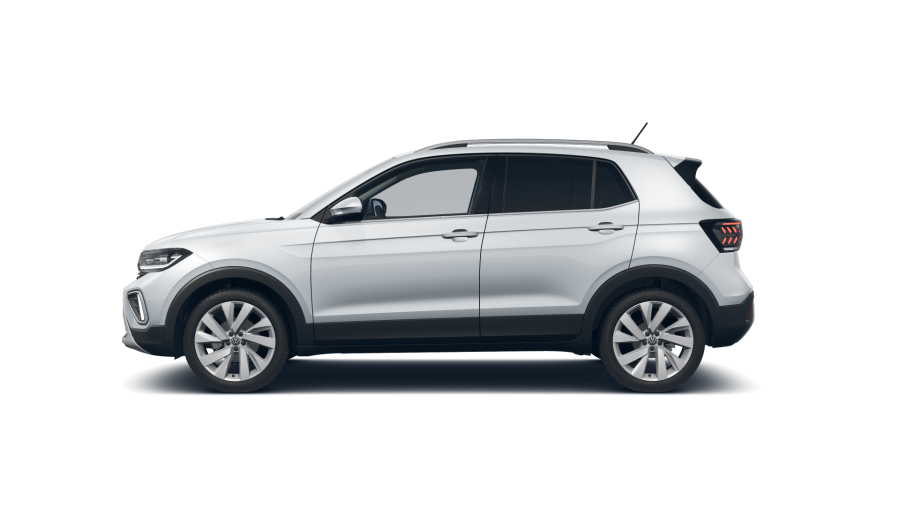 Volkswagen T-Cross, T-Cross Style 1.0 TSI 85 kW 7DSG, barva stříbrná