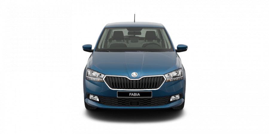 Škoda Fabia, 1,0 TSI 70 kW 5-stup. mech., barva modrá