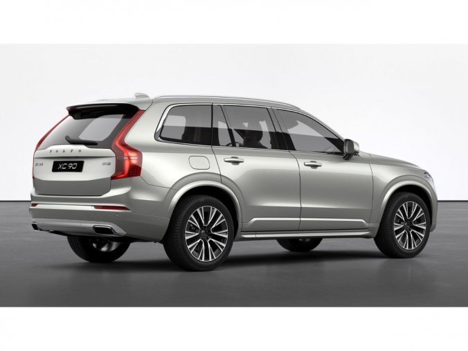 Volvo XC90, SUV, Momentum Pro B5 AWD Mild-Hybrid diesel, barva stříbrná