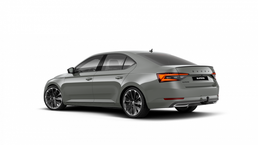 Škoda Superb, 2,0 TDI 147 kW 7-stup. automat. 4x4, barva šedá