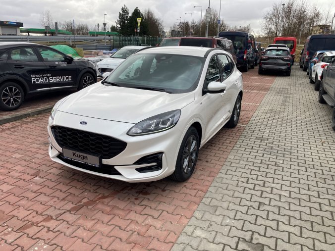 Ford Kuga, ST-Line, 5dveřová, 1.5 EcoBoost 110 kW/150 k, 6st. manuální, barva bílá