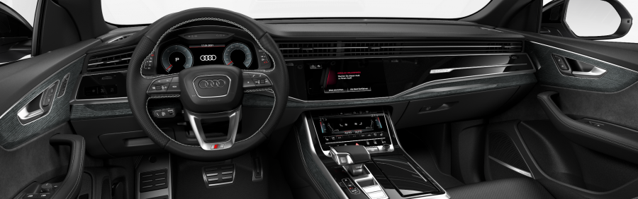 Audi Q8, Q8 50 TDI quattro, barva černá