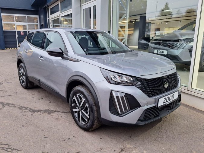Peugeot 2008, Peugeot 2008 STYLE 1.2 PT 100k MAN6, barva šedá