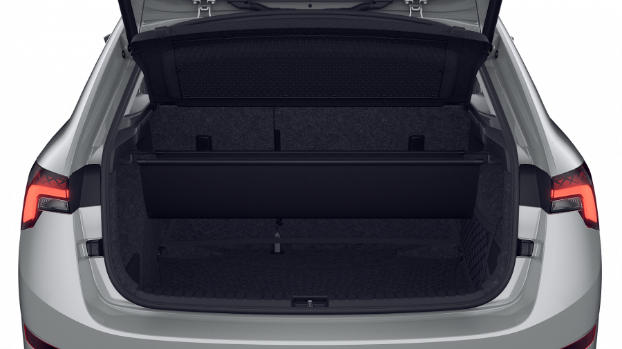 Škoda Scala, 1,5 TSI 110 kW 6-stup. mech., barva šedá