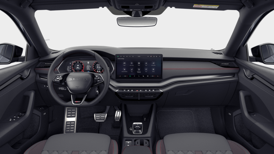 Škoda Octavia, 2,0 TSI 195 kW 7° automatická DSG, barva šedá