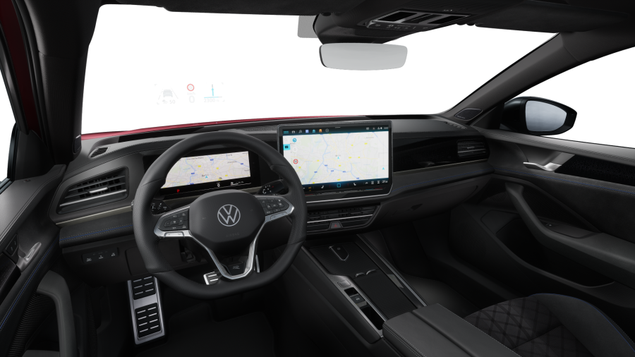 Volkswagen Passat, Passat R-Line 2,0 TDI 110 kW, barva červená