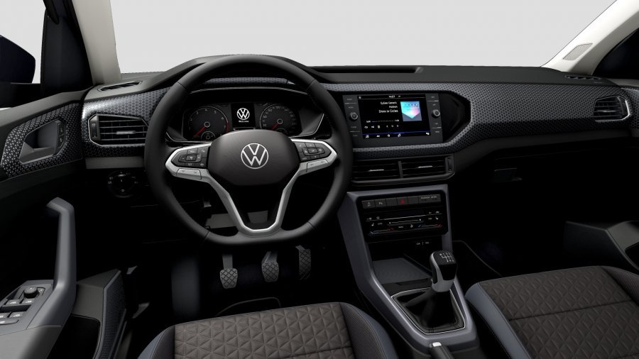 Volkswagen T-Cross, T-Cross Style 1,0 TSI 81 kW 6G, barva šedá