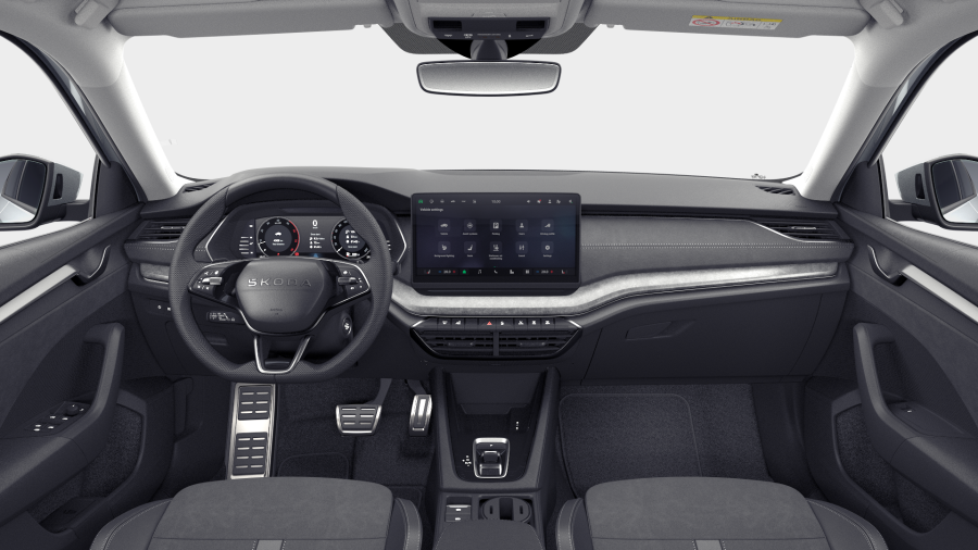 Škoda Octavia, 2,0 TDI 110 kW 7-stup. automat., barva stříbrná